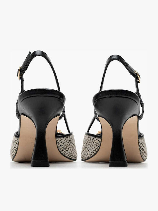 Leather White Heels KG 738-92