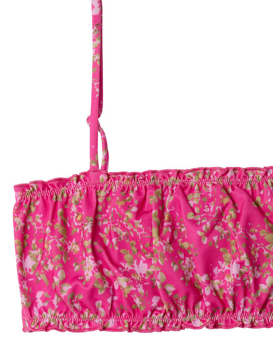 Pepe Jeans Ditsy Kids Swimwear Set Deep Fuchsia
