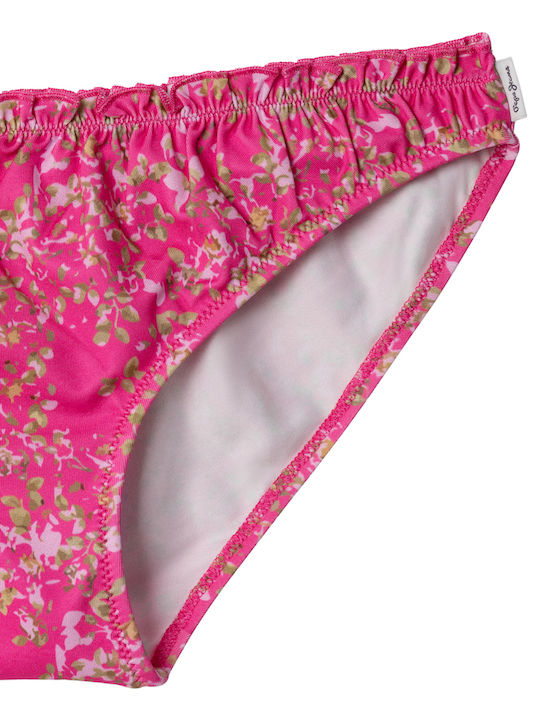 Pepe Jeans Ditsy Kids Swimwear Set Deep Fuchsia