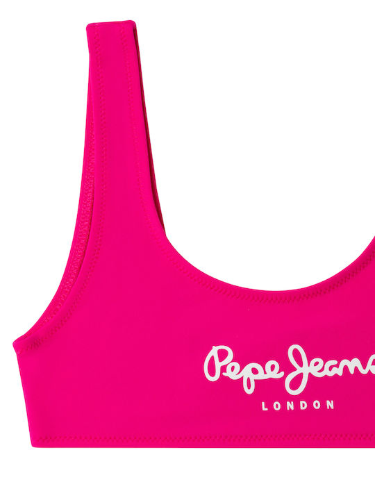 Pepe Jeans Παιδικό Μαγιό Σετ Deep Fuchsia