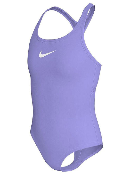 Nike Essential Racerback Kids Swimwear One-Piece Purple