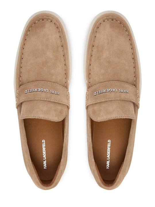 Suede Ανδρικά Loafers σε Γκρι Χρώμα