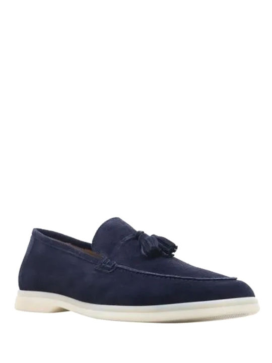 Kalogirou Men's Moccasins in Blue Colour