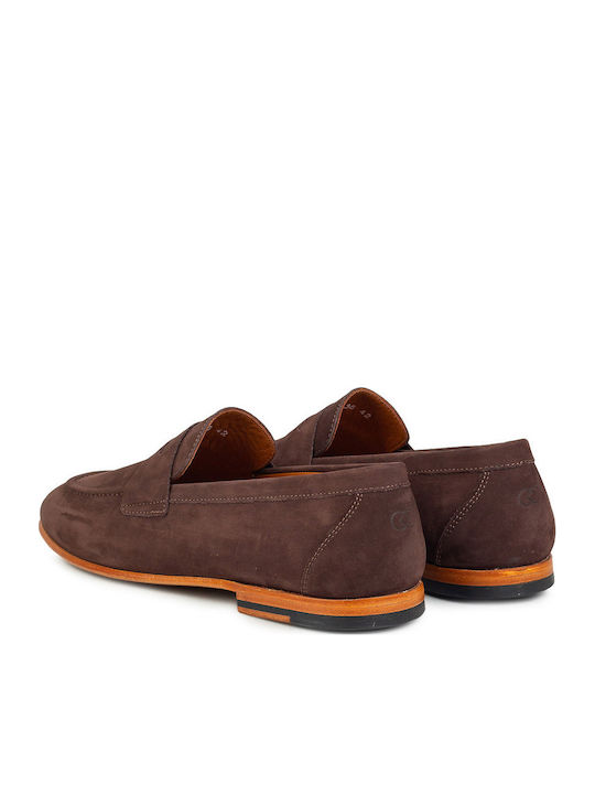 Men's Moccasins in Brown Colour