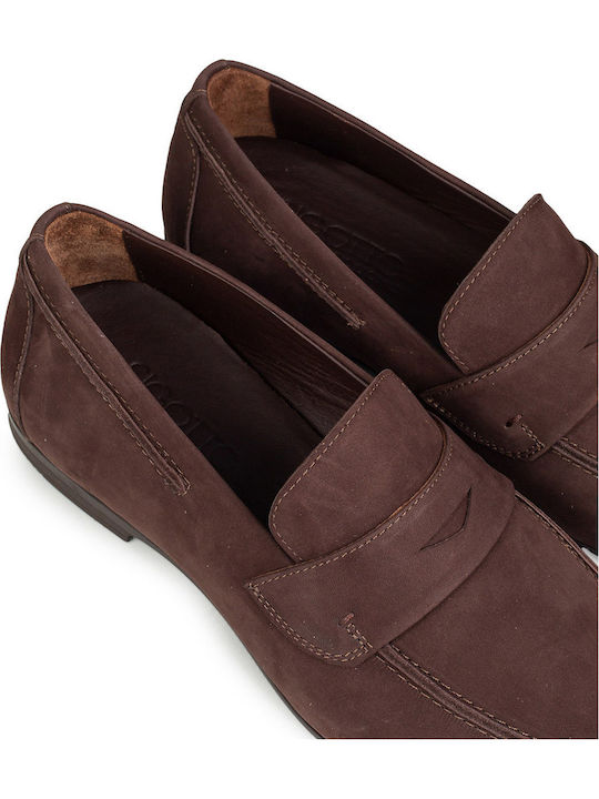 Men's Moccasins in Brown Colour