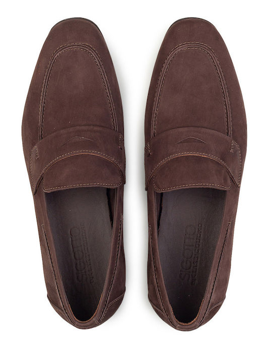 Men's Moccasins in Brown Colour