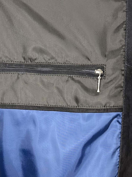 Δερμάτινο Μπουφάν Dark Blue