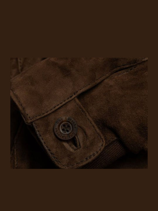 Leder Jacke Braun