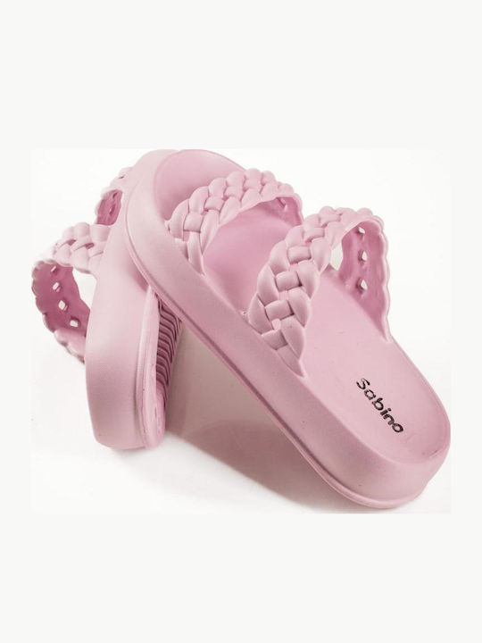 Damen Zehentrenner in Rosa Farbe