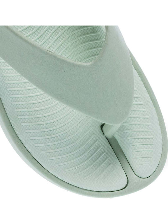 Flip-Flops with Platform in Green Colour