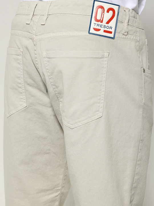 Dallas Men's Ecru Jeans Pants