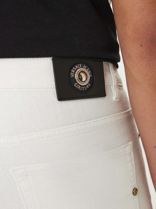 Men's Jeans Pants with Slim Fit White