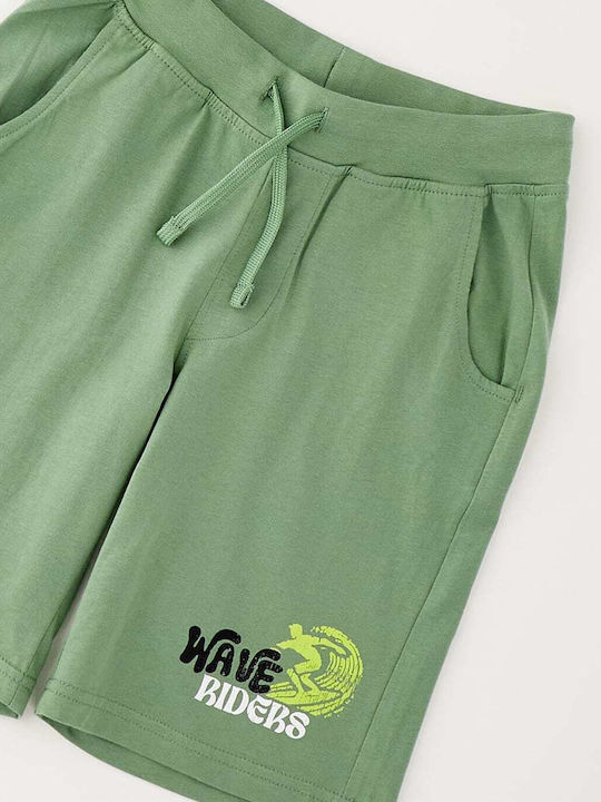 Kids Fabric Shorts/Bermuda Active Short Green