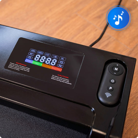 Thunder Viva 1.5hp Ηλεκτρικός Αναδιπλούμενος Διάδρομος Γυμναστικής για Χρήστη έως 90kg