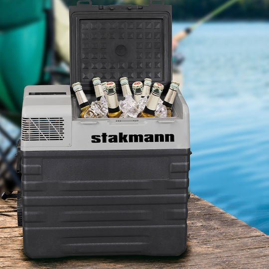 Stakmann Φορητό Ψυγείο 62lt 12V / 220V Μαύρο