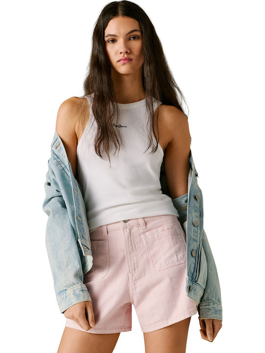 'rachel' Women's Shorts Pale Pink