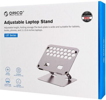 Orico LST02 Laptop-Ständer Für Laptop Bis 15.6" Silber