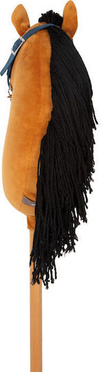 Hobbyhorse Music Stick Brown Horse with Bridle
