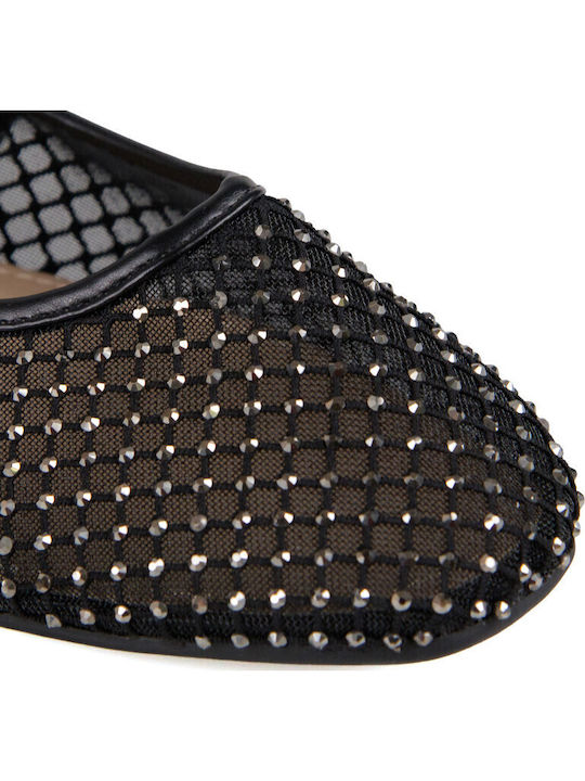 Women's Ballerina Shoes In Black Colour