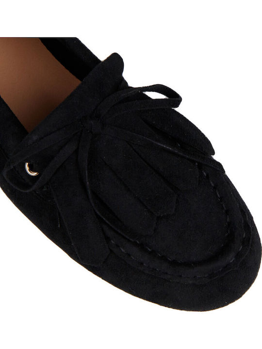 Damen Mokassins in Schwarz Farbe