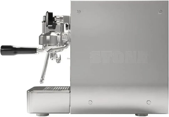 Stone Lite Premium Μηχανή Espresso 1000W Ασημί