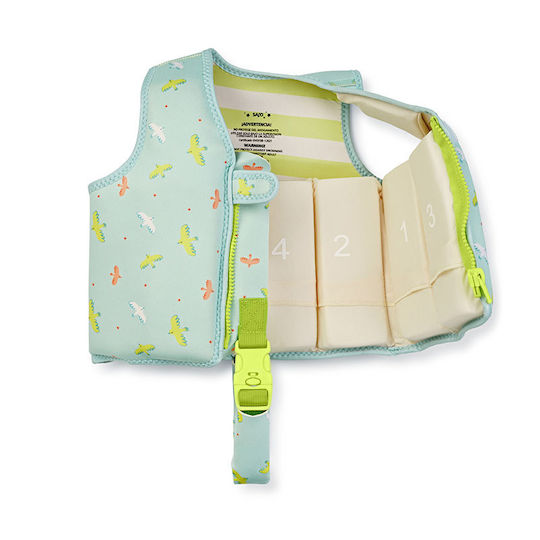 Saro Veste Educativă De Înot Tropicool Mint 3-6 Ani 62214