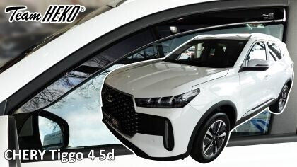 Wind Deflectors Chery Tiggo 4 2024+ 2 Pieces Front Rear Heko