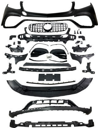 Kit De Caroserie Mercedes Glc X253 2015-2019 Design Amg