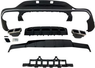 Kit De Caroserie Mercedes Glc X253 2015-2019 Design Amg