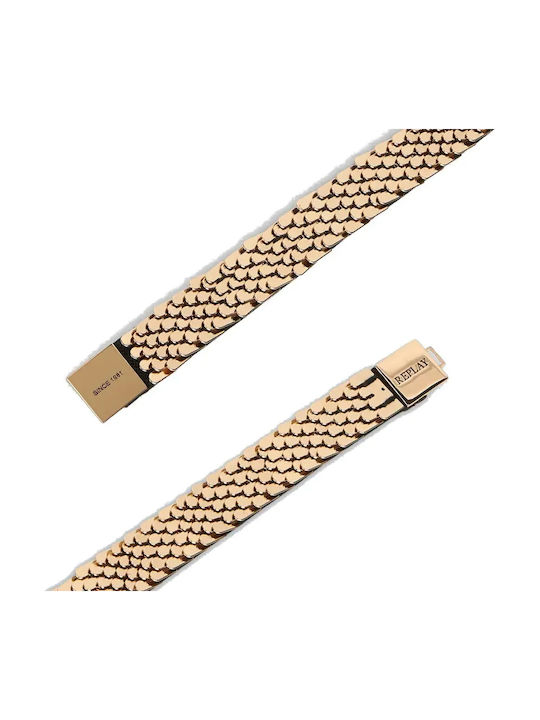 Replay Women's Gold Belt
