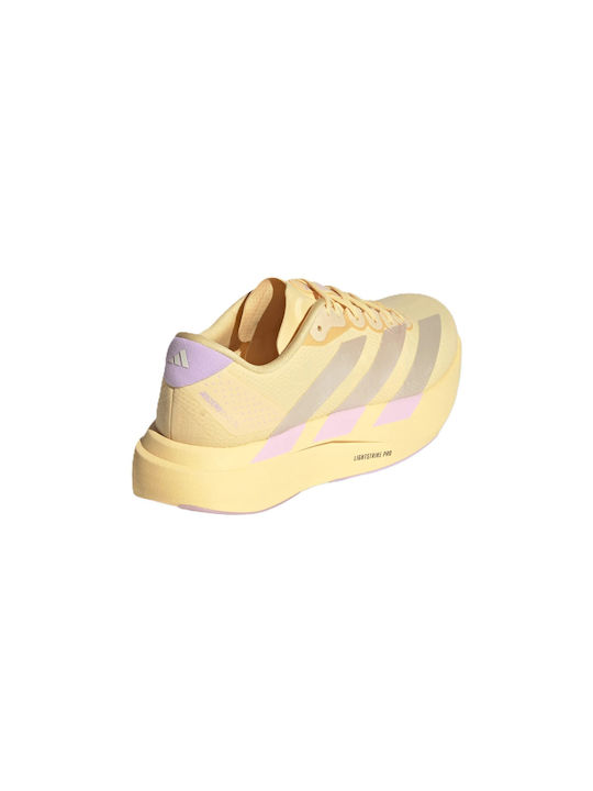 Adizero Evo Sl Women's Sport Shoes Running Light Yellow