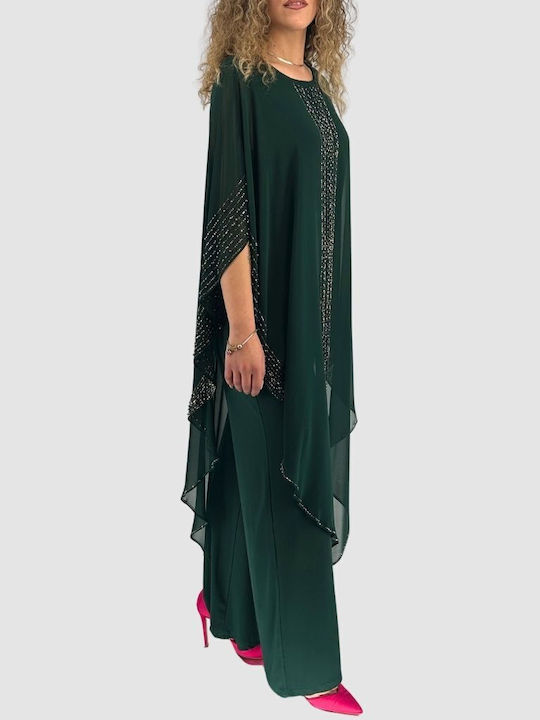 Women’s One-piece Jumpsuit Emerald