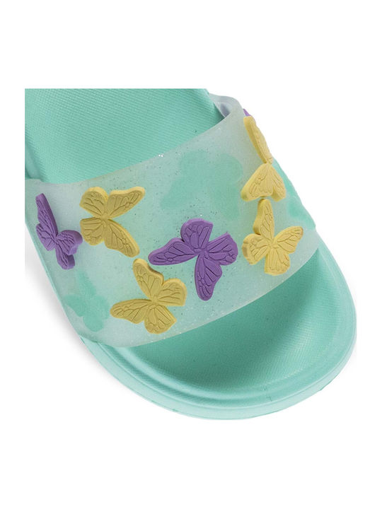 Kids' Flip Flops Slides Green