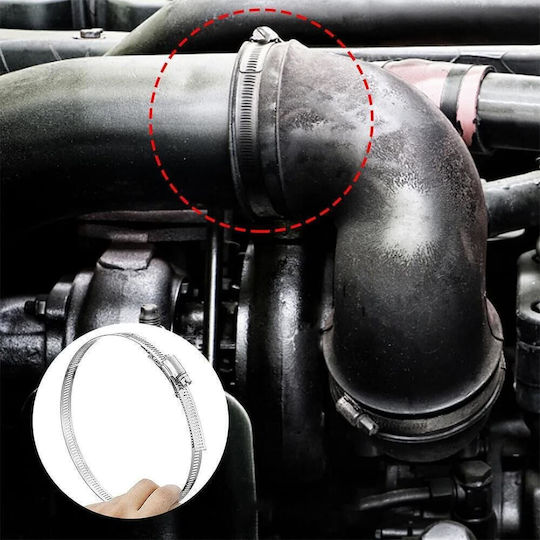 Kit Universal Cleme 5 Metri Oțel Inoxidabil 304 – Bandă Perforată Grosime 12,5 Mm 0,6 Mm 10 Capete Cleme Reglabile Cleme Orice Diametru Auto Hvac Irigații Mediu Marin – Onuvio