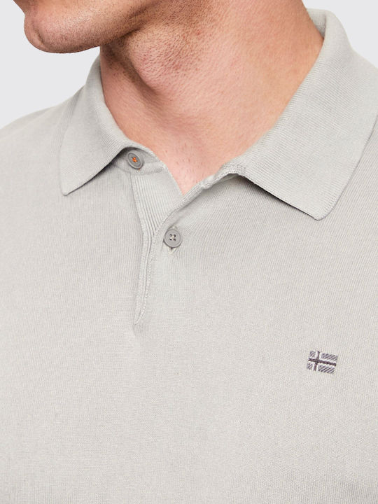 Polo Herrenbluse Kurzarm Shark Skin