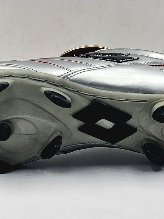 FG Kids Soccer Cleats Molded Silver