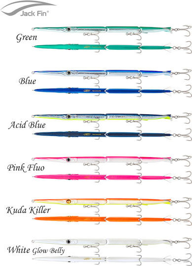 Jack Fin Stylo Τεχνητό Δόλωμα 33gr Ροζ