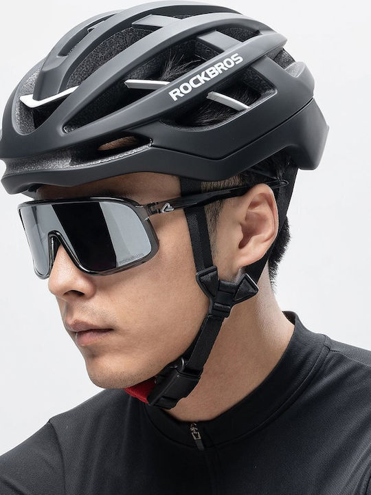 Rockbros Rockbros HC 58BK M Fahrradhelm Straße Schwarz Rockbros Rockbros HC 58BK M Fahrradhelm Straße Schwarz