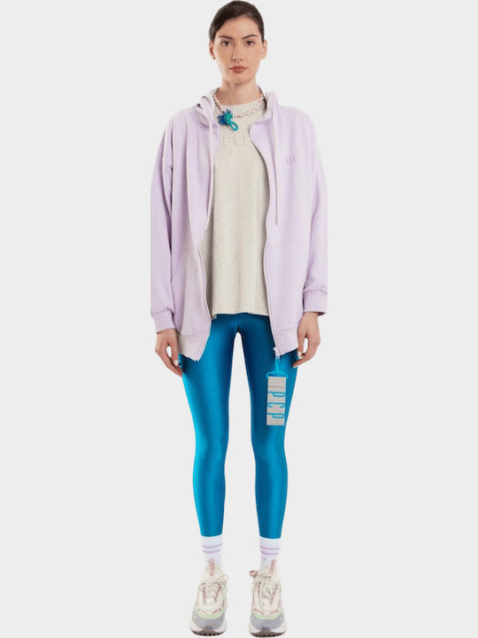 Γυναικείο Φούτερ με Κουκούλα Lilac