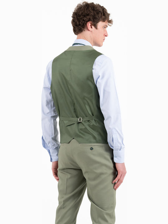 Men's Suit with Slim Fit Green