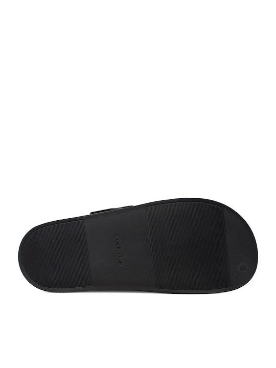 Leather Men's Sandals In Black Colour