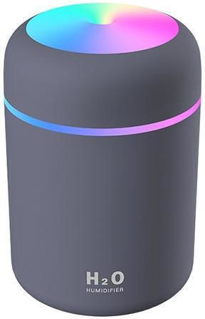 Colorful Cup Humidifier Usb Car Air Purifier Grey