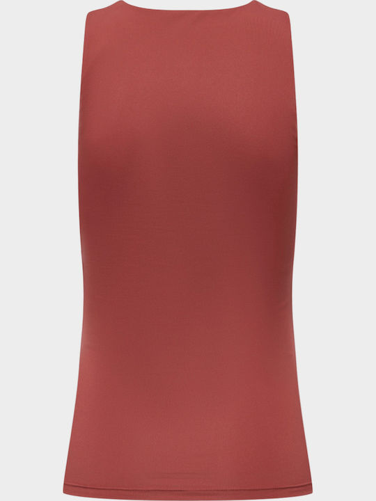 Damen Bluse Ärmellos Spiced Apple