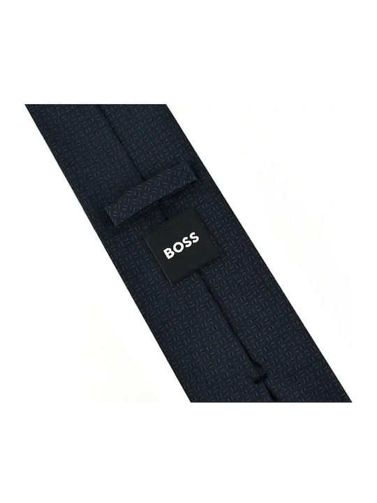 Boss Herren Seidenkrawatte In Blau Farbe