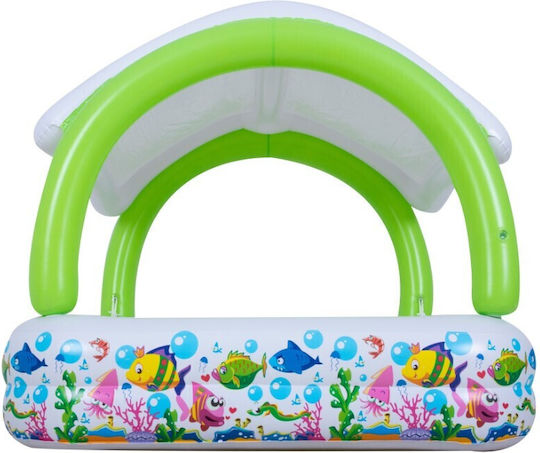 Children's Square Swimming Pool 240L Inflatable 143x143x123cm