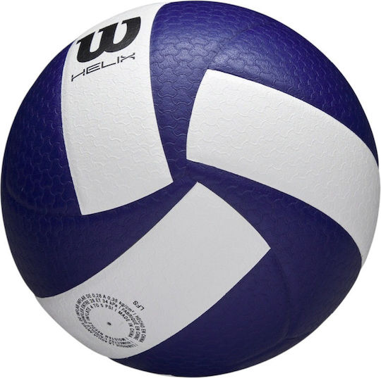 Volleyball Ball Wilson Helix Game Wv1000502xbof Blue White