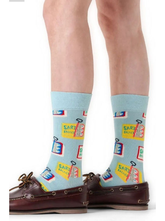 Happy Socks Tin Sock Κάλτσες Τιρκουάζ Happy Socks Tin Sock Κάλτσες Τιρκουάζ