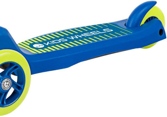 Patină Copii cu 3 Roți Galbenă