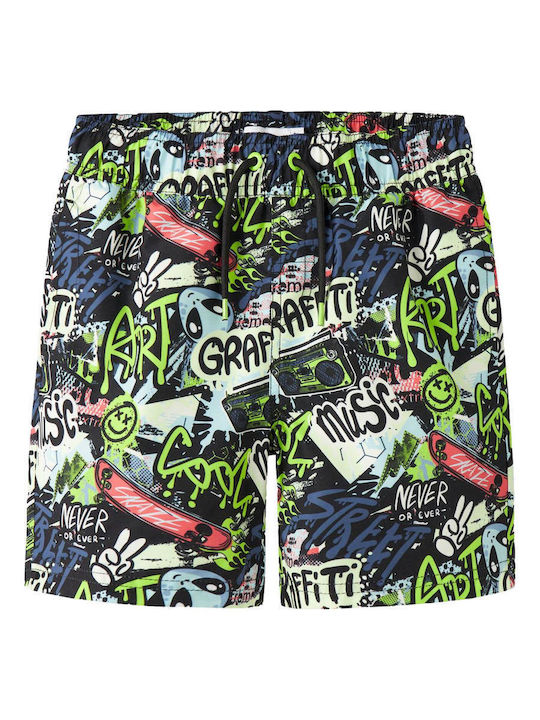 Name It Kids Swim Shorts Black