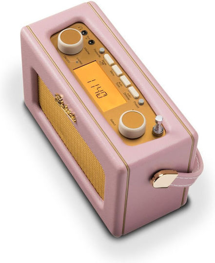 Roberts Revival Uno Portable Radio DAB+ with Bluetooth Dusky Pink